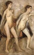 Edgar Degas Young Spartan Girls oil painting reproduction